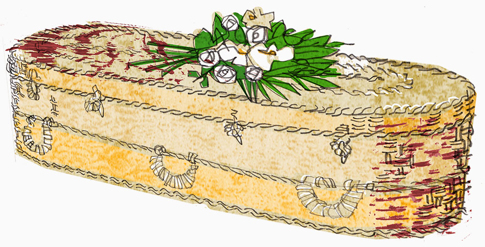 Sturrock Comb Davidson Wicker Coffin Illustration